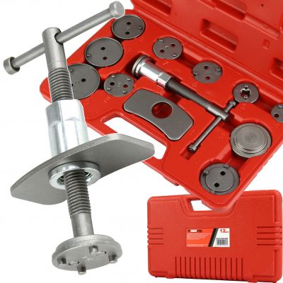 12pc Universal Disc Brake Caliper Piston Rewind Tool Kit Auto Brake Wind  Back - mar-pol - BRAKE TOOLS - GM Tools Shop Online