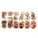 110pc Copper Washer Assortment Set