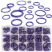 270pc Purple HNBR Rubber O-Ring Seal Set Car Air Conditioning A/C Repair