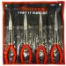 4PC LONG NOSE PLIER SET EXTRA LONG 11" 280MM STRAIGHT BENT ANGLED