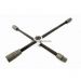 Four-Way Wheel Wrench for trucks foldable 24x27x32x3/4 square