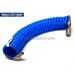 Coil Air Hose Spiral With Euro Couplings 10x6.5mm 5m