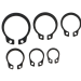 External Circlip Assortment Ø 3 - 19 mm 78 pc set