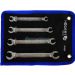 6pc FLEXIBLE FLARE NUT WRENCH SET 6PC 8-17MM