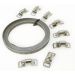 HOSE CLAMP CLIPS JUBILEE KIT MAKE YOUR CLAMPS ANY SIZE 3M X 8MM 8 CLAMPS