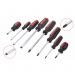 Flat-Head And Phillips Screwdriver Set 8pc