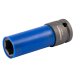 HEX IMPACT SOCKET WRENCH FOR ALLOY WHEEL 17MM DRIVE 1/2' LONG