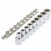 TORX SOCKET WRENCH SET 1/2' E10-E24 9PC