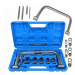 VALVE SPRING CLAMPS COMPRESSOR 10 PCS CARS MOTORCYCLE TOOL BIT SET