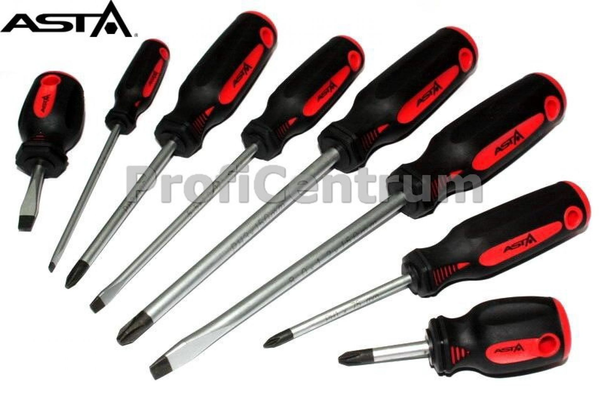 FlatHead And Phillips Screwdriver Set 8pc JONNESWAY SCREWDRIVERS