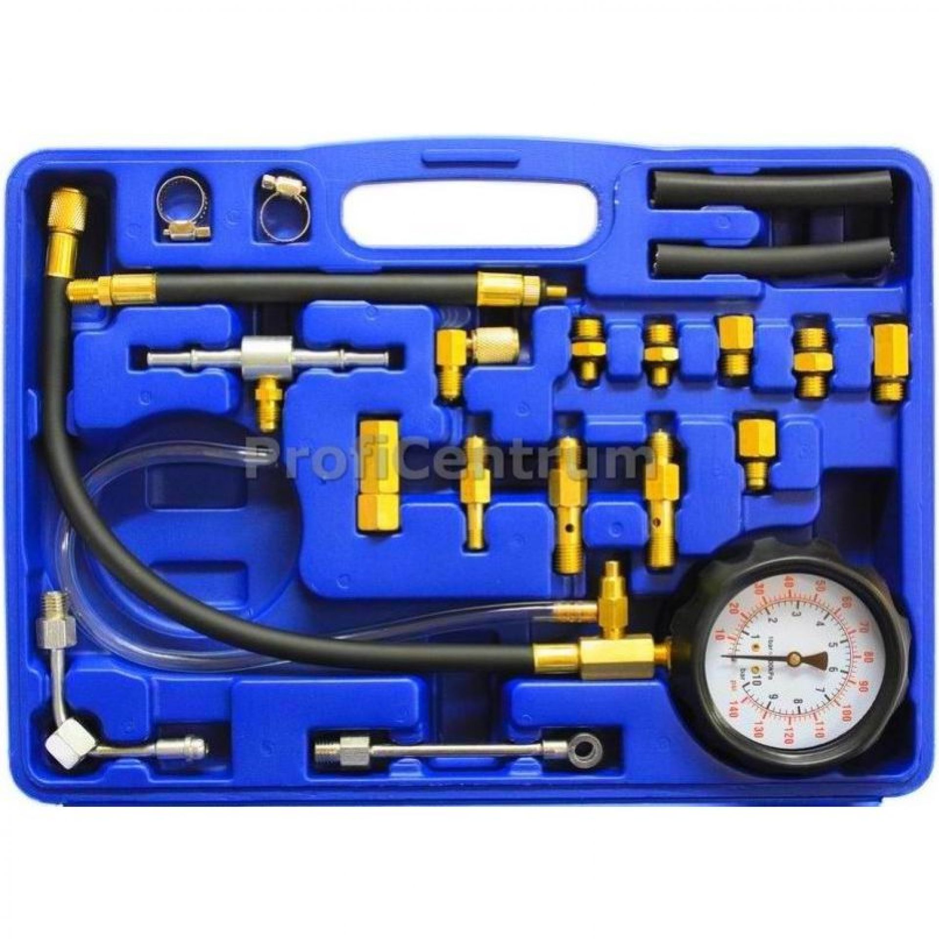 Fuel Pressure Meter Tester Oil Combustion Spraying Injection Gauge Test ...